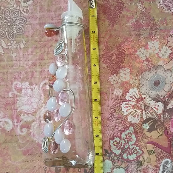 Repurposed Vintage Olive Oil Salad Dressing Bottle Hand Crafted - Picture 11 of 15